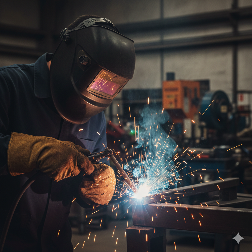 حداد في قطر | خدمات حدادة شاملة وتصنيع مظلات وأبواب | تطبيق عامل تكنولوجي