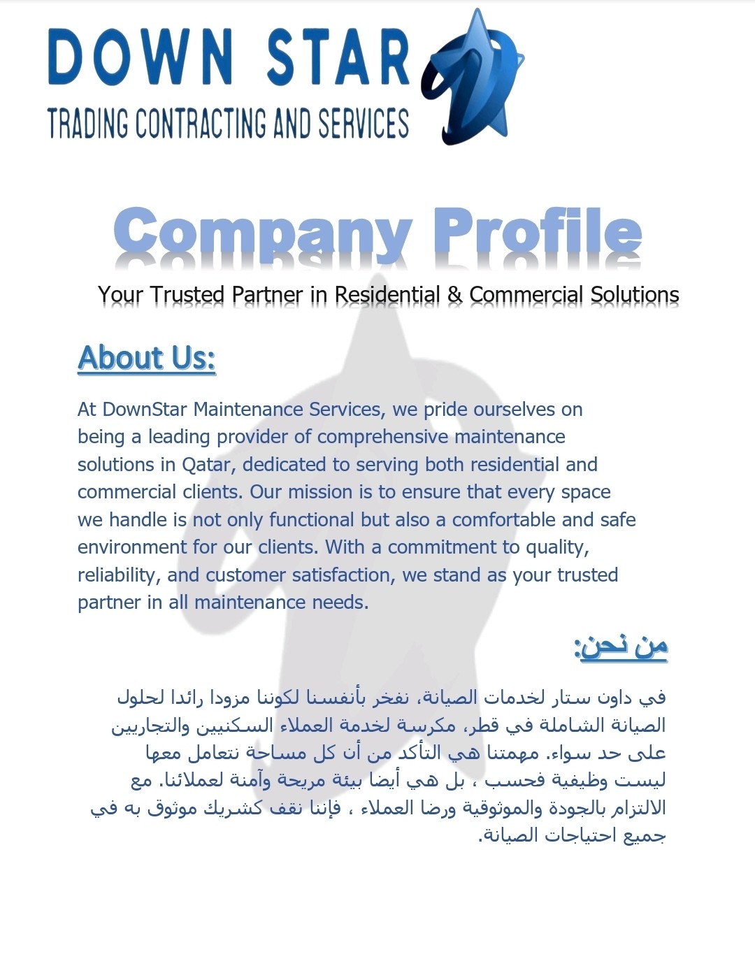 DownStar AC and Maintenance - الأعمال السابقة 2