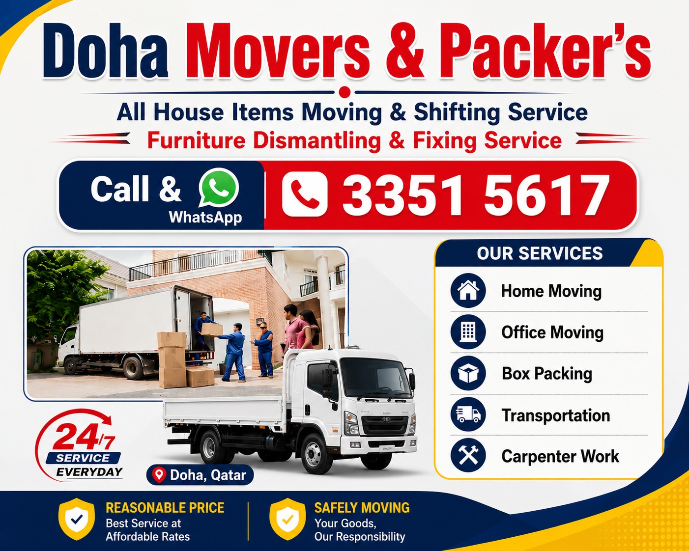 Doha Movers & Maintenance Service 24/7 - الأعمال السابقة 39