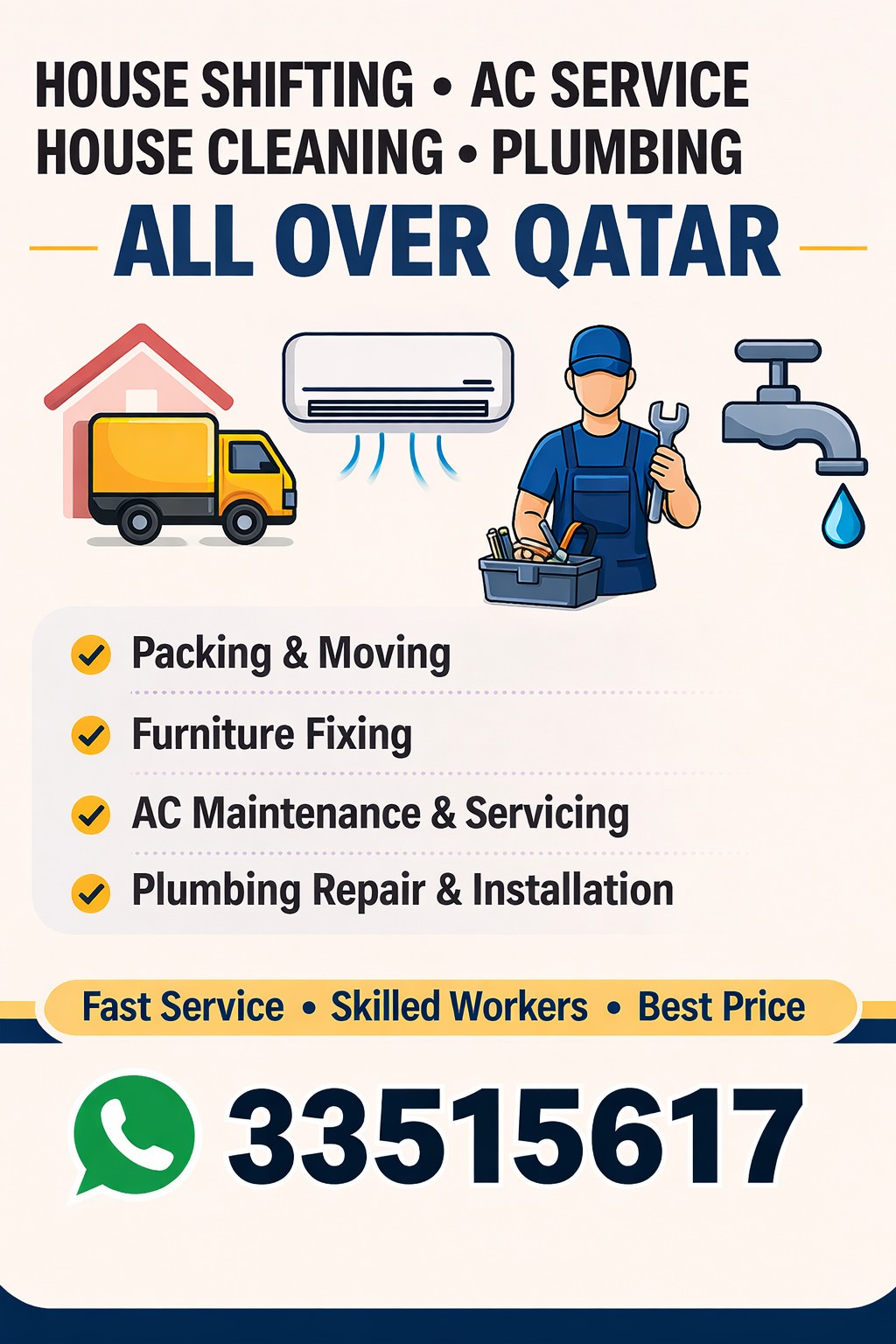 Doha Mover's & Maintenance Service 24/7 - الأعمال السابقة 18