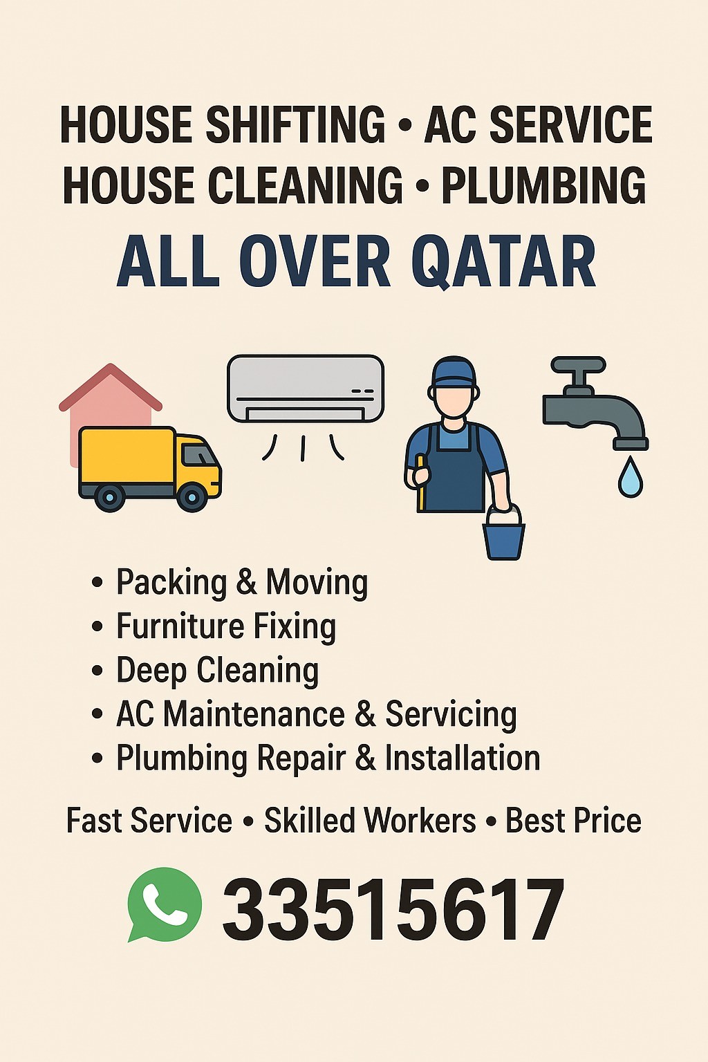 Doha Mover's & Maintenance Service 24/7 - الأعمال السابقة 9