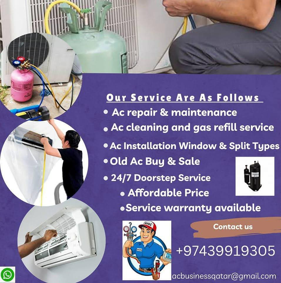 AC Maintenance Repair And Installation Service Doha - الأعمال السابقة 2