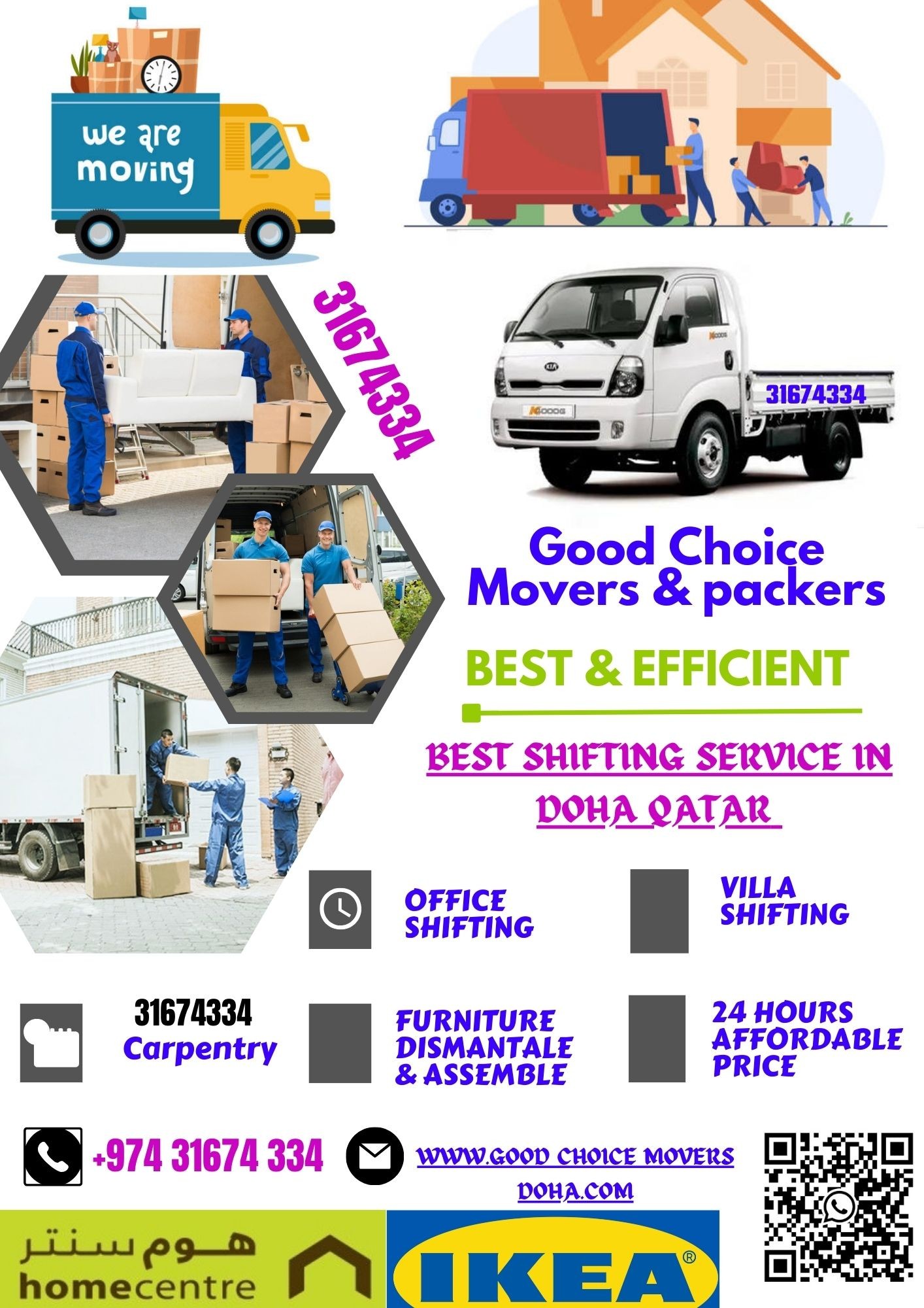 Good Choice Movers & packers - Portfolio 1