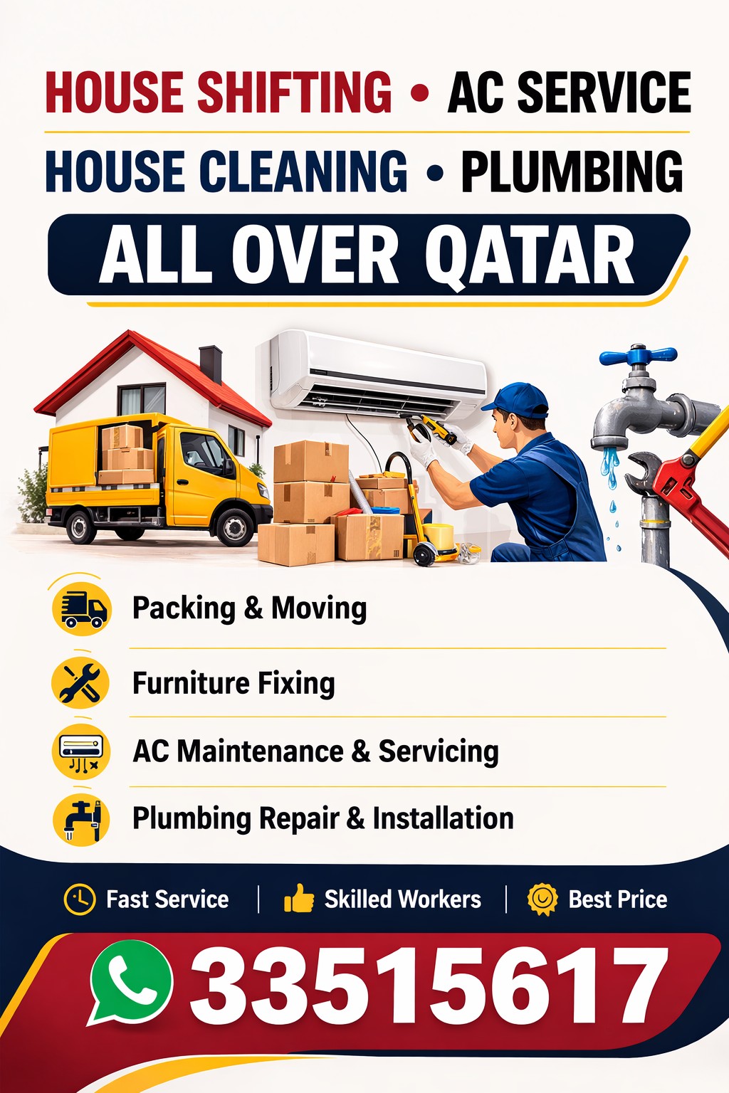 Doha Mover's & Maintenance Service 24/7 - الأعمال السابقة 17