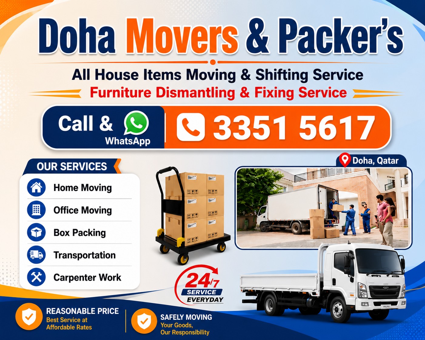 Doha Movers & Maintenance Service 24/7 - الأعمال السابقة 43