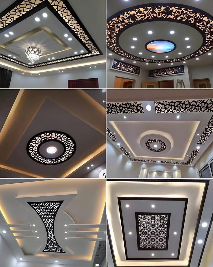 gypsum decor painting